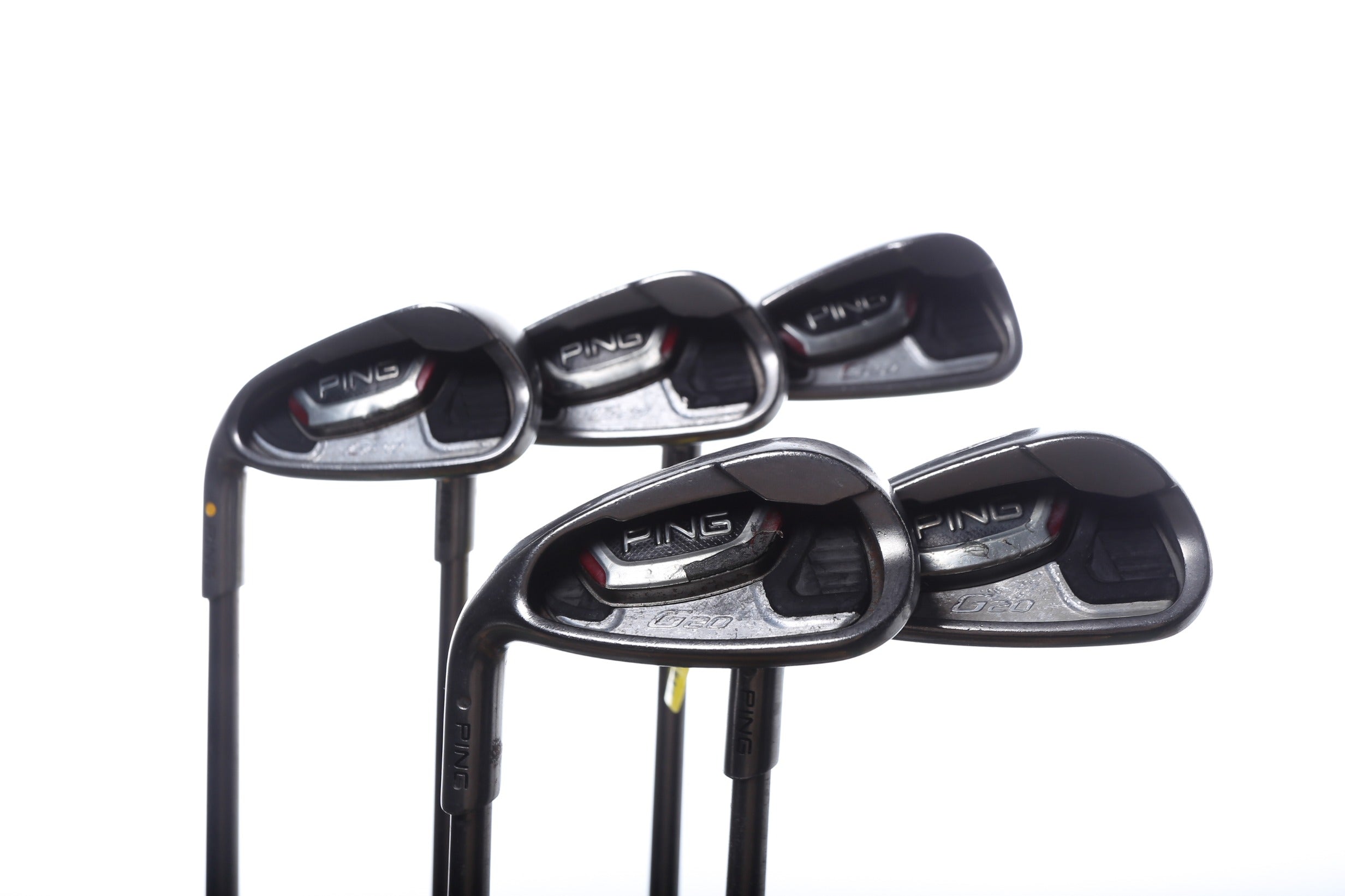 Used Ping G20 Iron Set - Right-Handed - 7-PW, SW - Ladies Flex- Yellow Dot