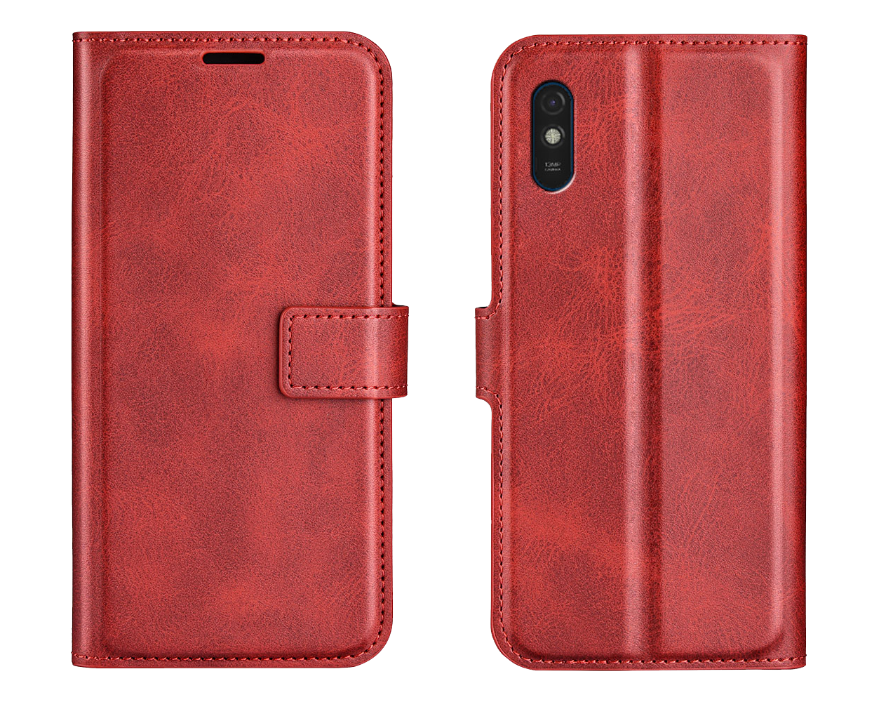 Boekhoesje met ruimte voor pasjes - Rood - Senifone product image