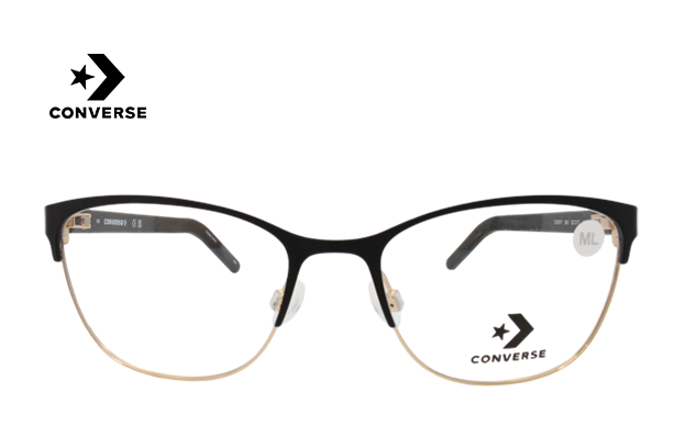Lente marca Converse CV3017 con dorado Ópticas Exe-lentes