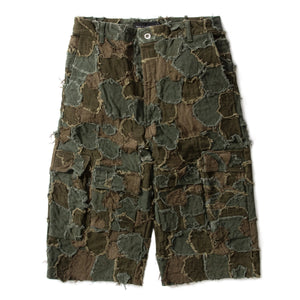 WHO DECIDES WAR FIELD CAMO CARGO SHORT - HYPEBOYS