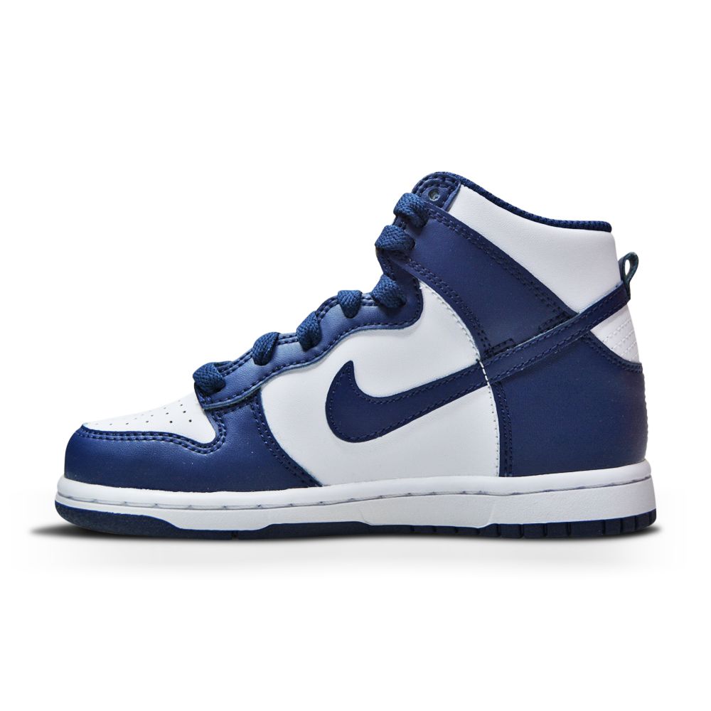 Kids Nike Dunk Low (PS) - CW1588 103 - White University Blue White