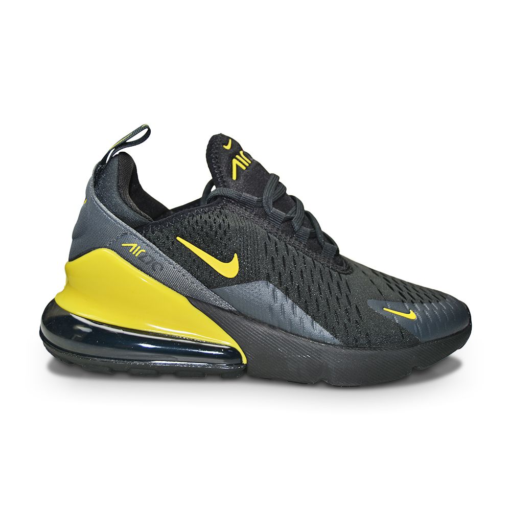 Black and yellow nike clearance air max