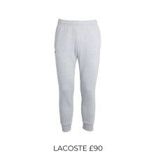 Men's Grey Lacoste Sweatpants