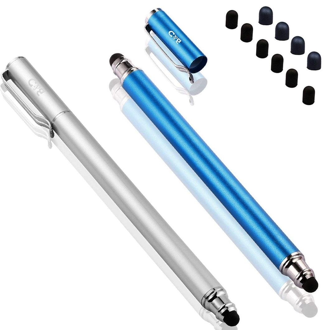 B&D Universal Capacitive Stylus Pen 2-in-1 Styli Touch Screen Pen-2 PCS