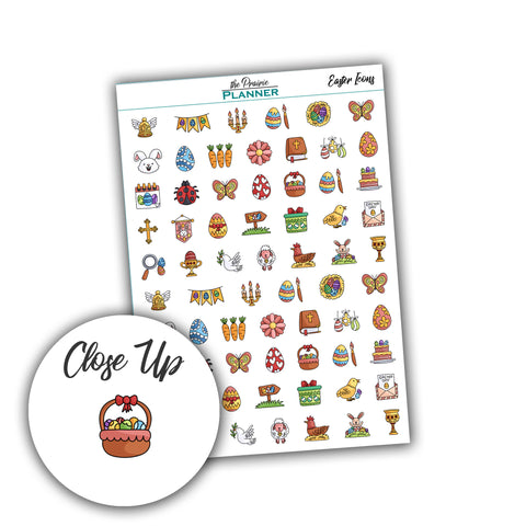 Spring Whisper - POCKET Mini Weekly Kit Planner stickers easter April –  Jump To It Designs