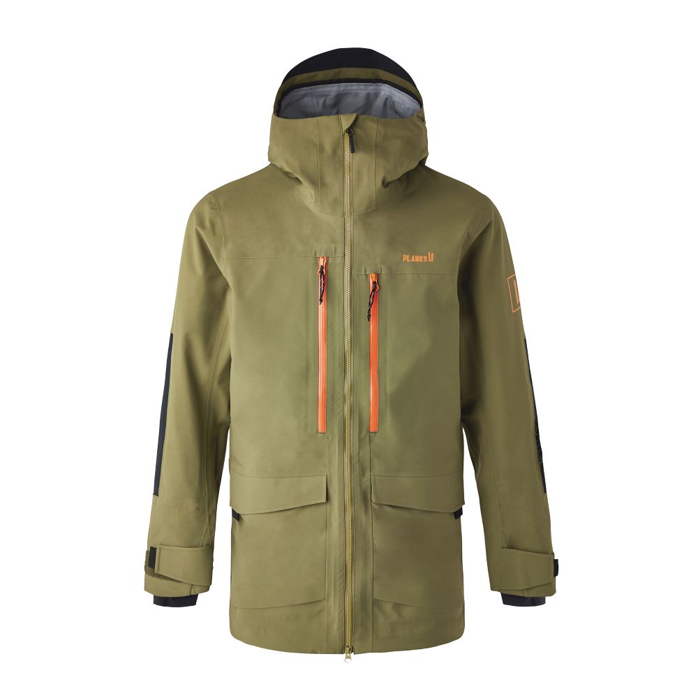 Planks Jacket - Charger 3L Shell - Army Green Light – Alta HQ