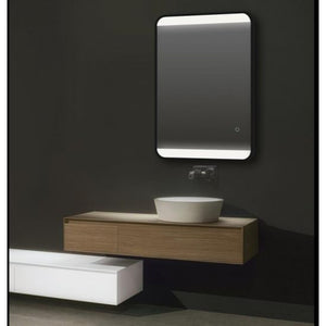 halo tall led light bathroom mirror