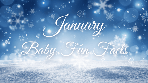 January Baby Fun facts banner