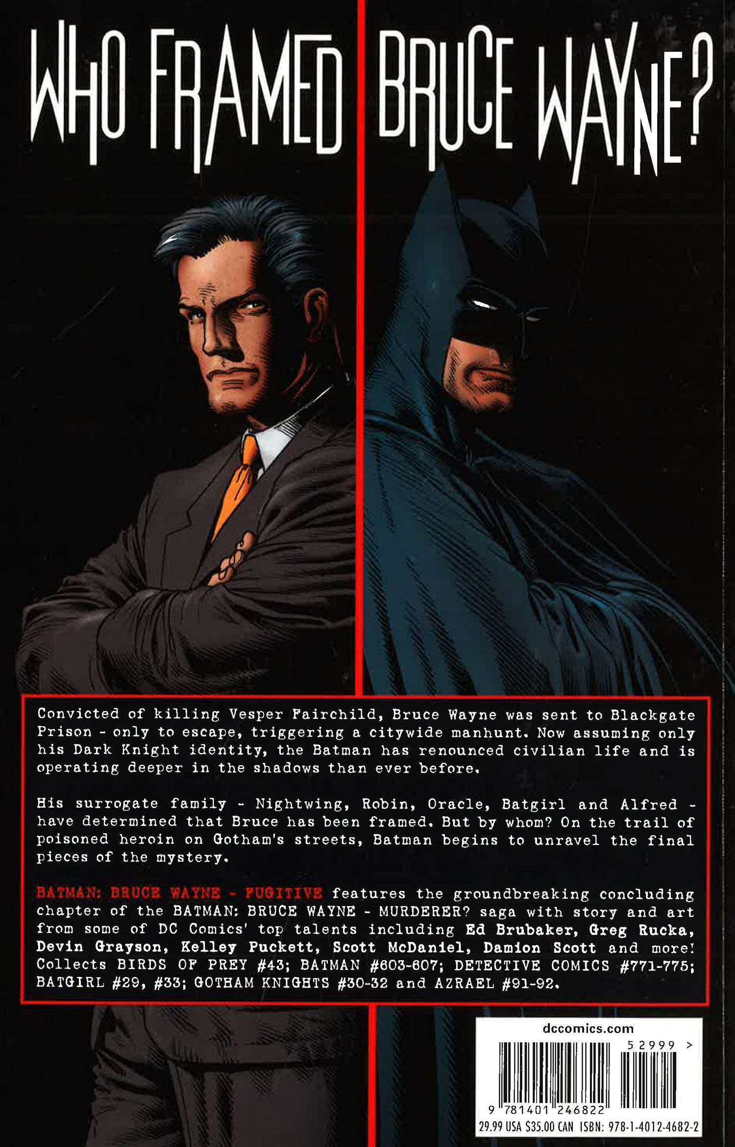 Batman: Bruce Wayne- Fugitive – BookXcess