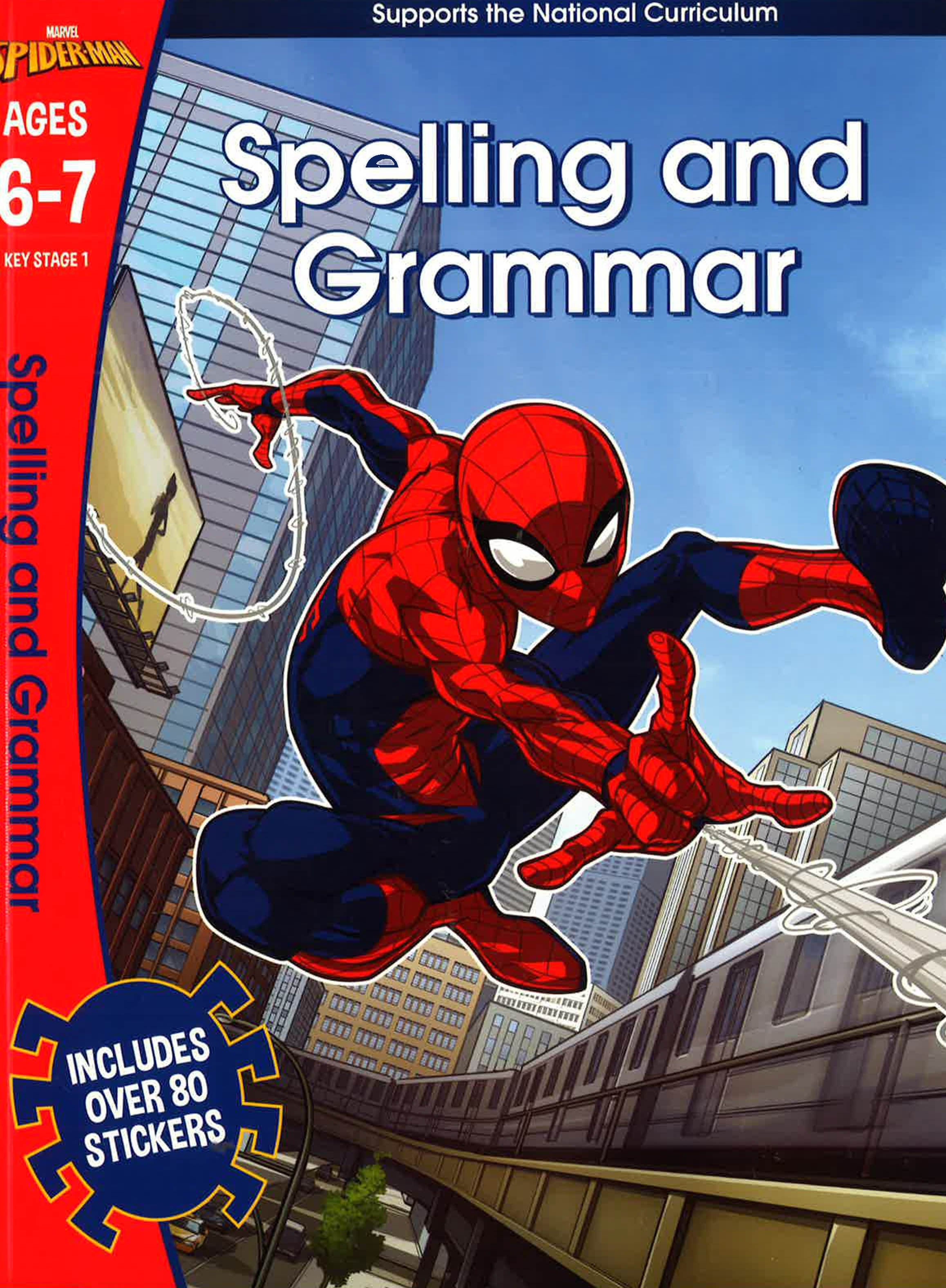 Spider-Man: Spelling And Grammar Ages 6-7 – BookXcess