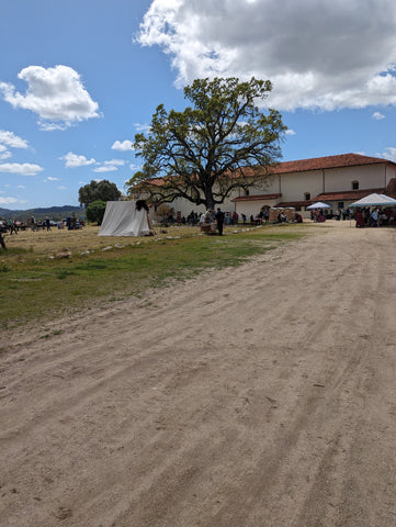 the grounds of Mission San Antonio de Padua, in Fort Hunter Liggett, Monterey County, California’s central coast