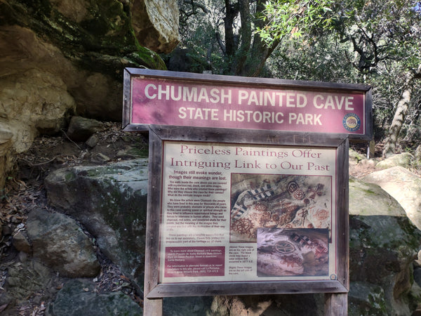 Chumash Painted Cave State Historic Park interpretive panel