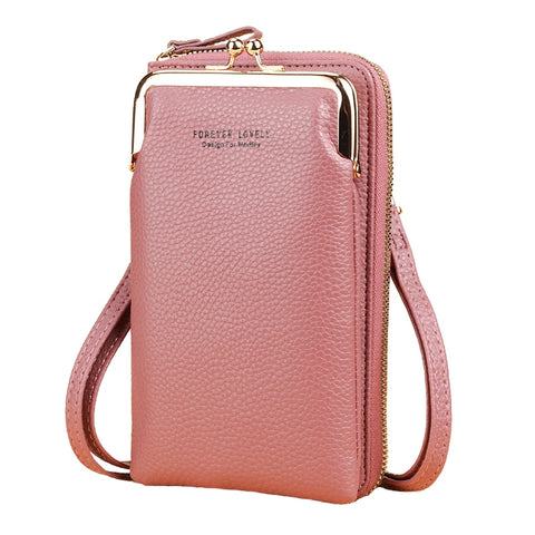 Women Wallet Shoulder Mini Leather Bags Straps Wallet