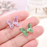 New Butterfly Ring Purple Fashion Popular Temperament Sweet Romantic