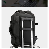 Business Backpack High-Quality Notebook USB Charging Waterproof Luxury Young Rucksack