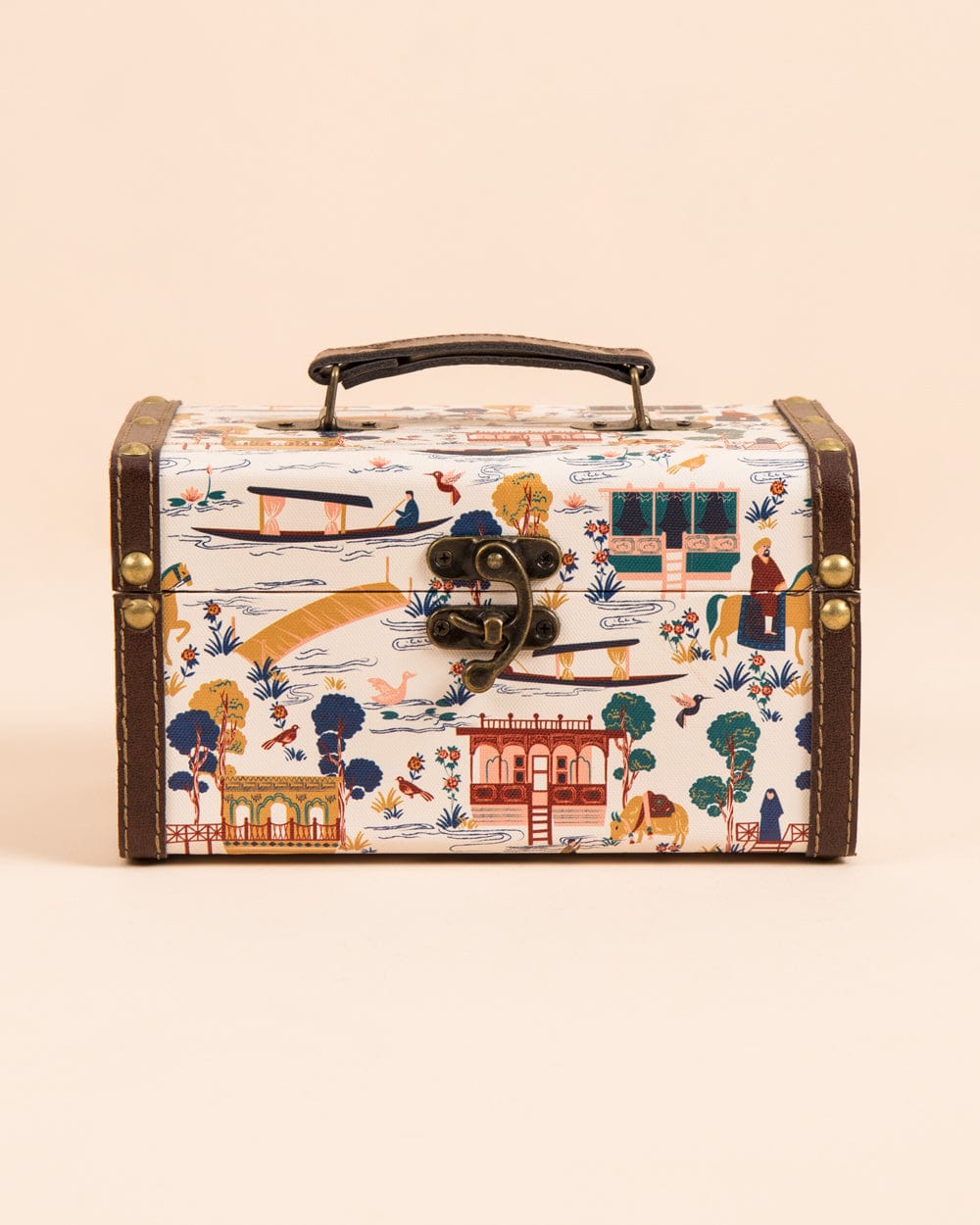 Vivid Village Mini Suitcase - Yellow