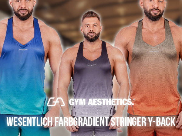 Essential gradient Stringer Y Back for Men - description 01