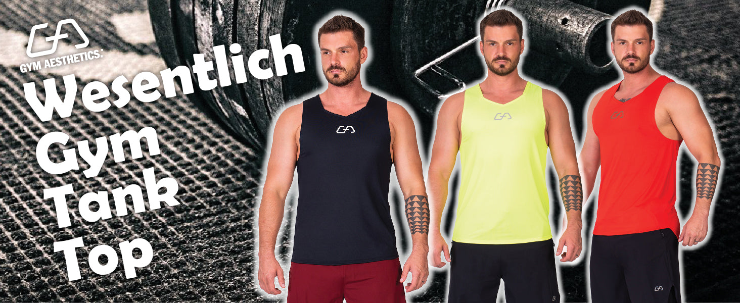 Essential Gym Tank Tops for Men - description 01