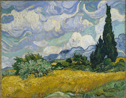 ReplicArt-Wheat-Field-with-Cypresses-(1889)-Vincent-van-Gogh-Met