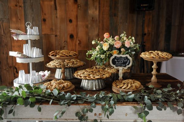 How to display cookies at wedding