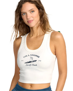 Billabong Women's Sure Feelings Tank Salt Crystal - Brekken's