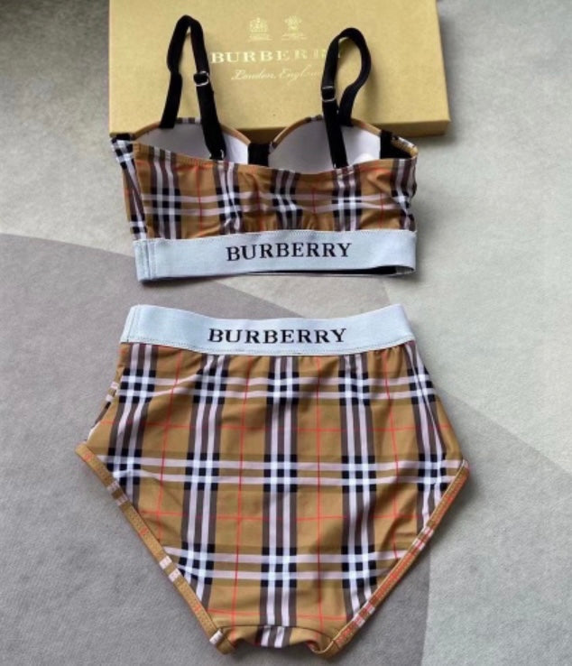 Burberry Two Piece Bathing Suit – FreshNFlyCouture