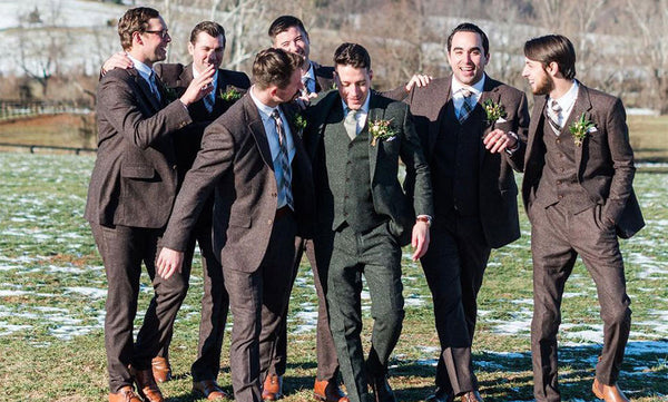 21 Grooms Who Wore Colorful Wedding Suits