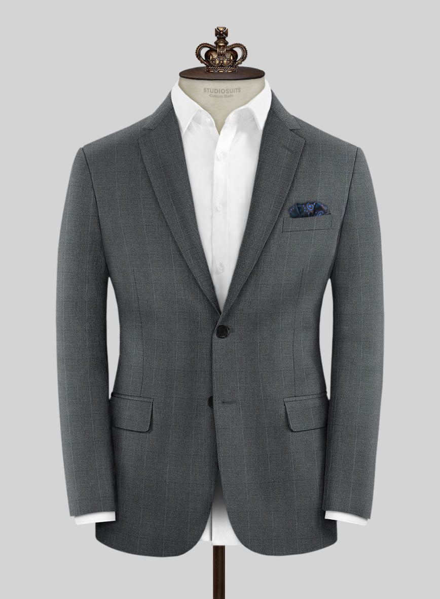 Bristol Rejulo Gray Checks Suit