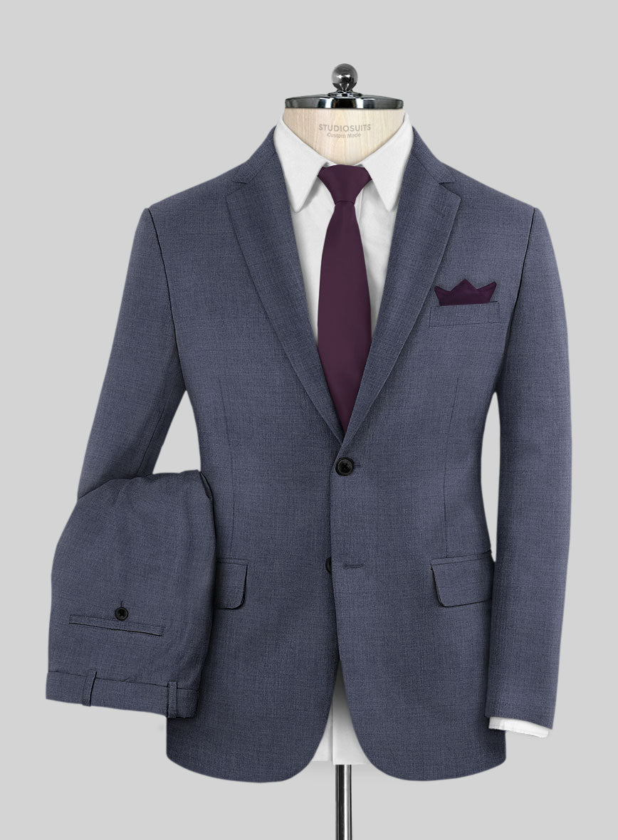Caccioppoli Sun Dream Cobalt Blue Wool Silk Suit – StudioSuits