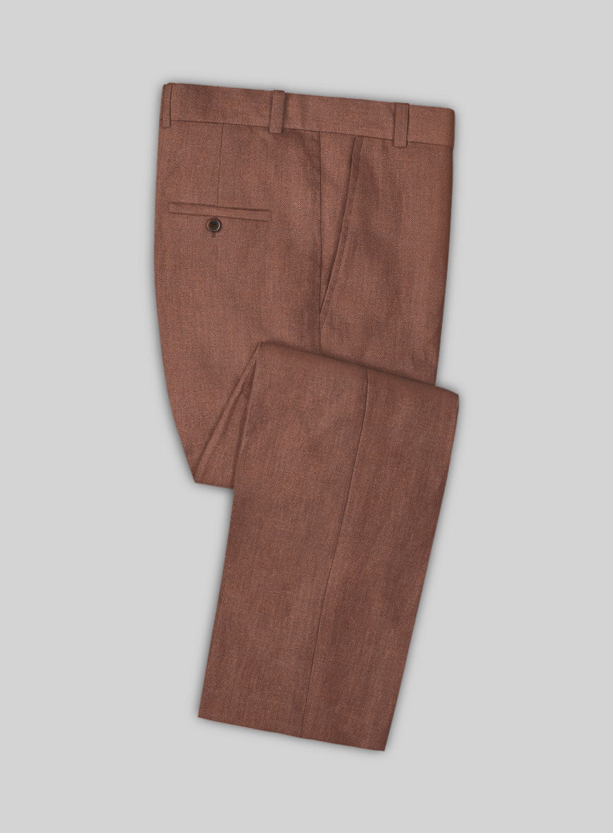 Campari Copper Linen Pants