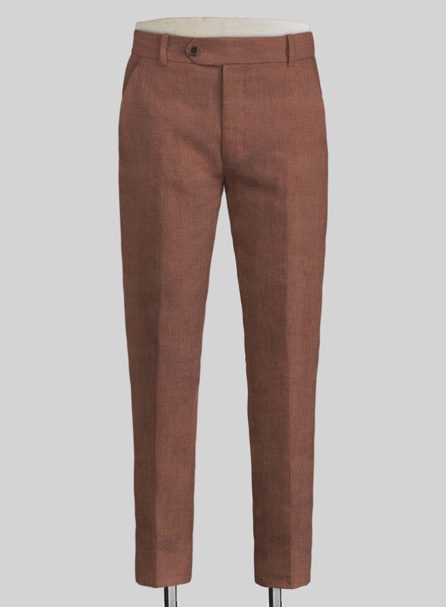 Campari Copper Linen Suit