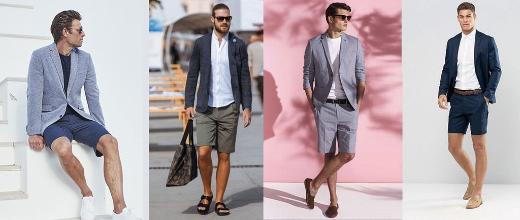 How to Wear a Blazer and Shorts