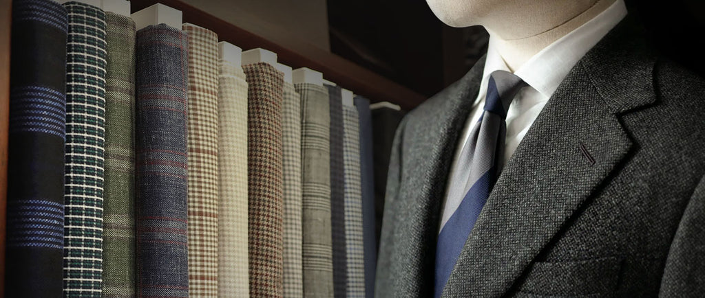 Wool Brown Plaid Suit with Skirt for Men, Extravagant Comfy Fashion Men`s  Suit