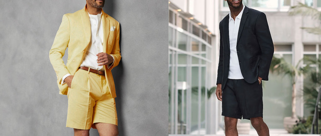 Match Your Trouser Shorts With Your Suit Jacket