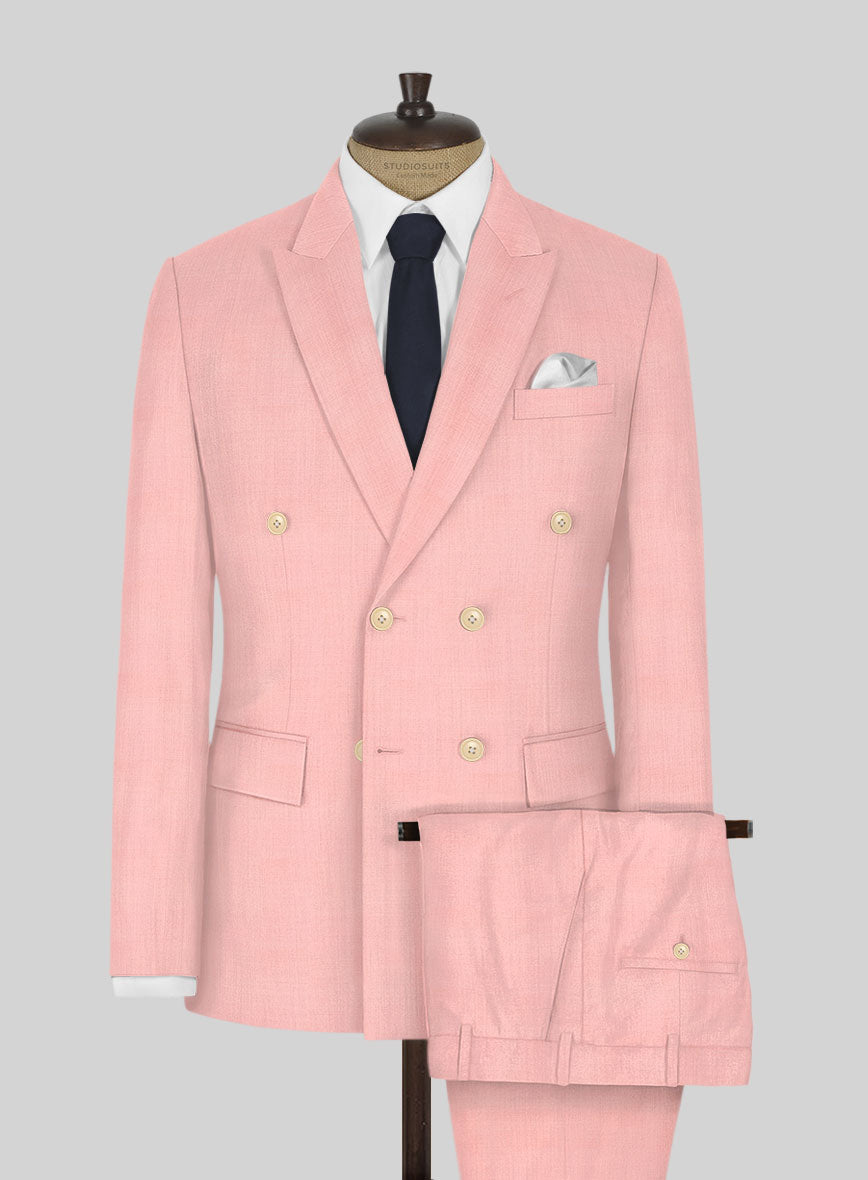 Napolean Runway Pink Wool Suit