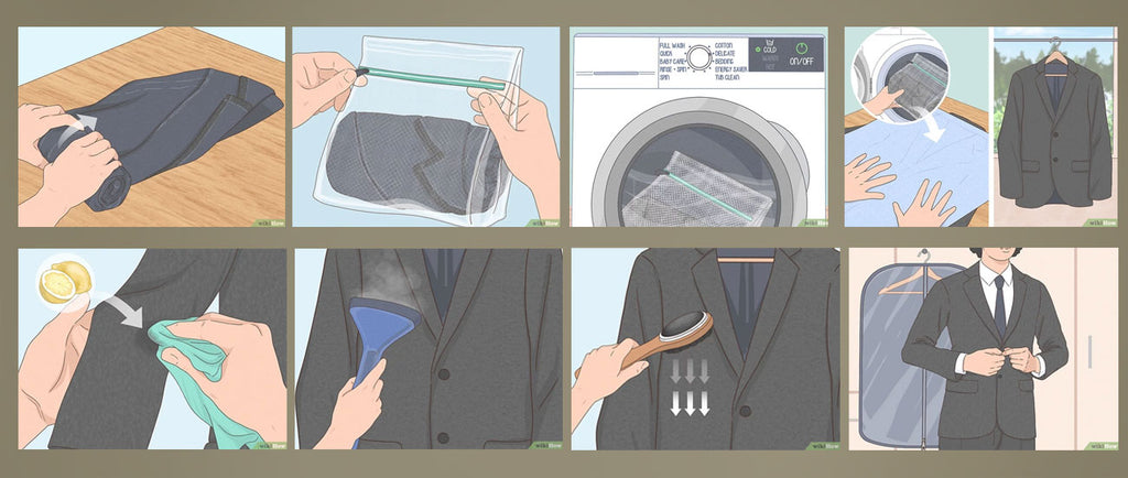 How To Clean a Suit (Without Dry Cleaning) – StudioSuits
