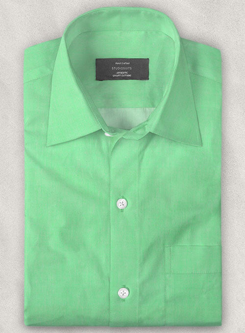 Apple Green Luxury Twill Shirt