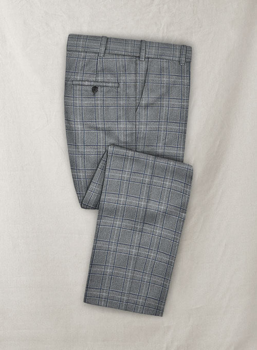 Ariston Noma Wool Cotton Silk Cool Pants