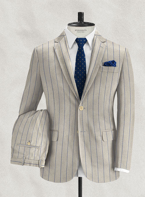 Ariston Papell Wool Cotton Silk Cool Suit