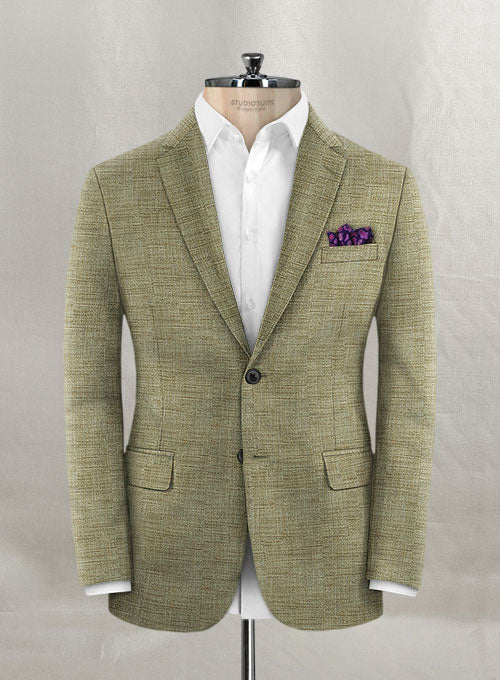 Bamboo Wool Canary Green Jacket