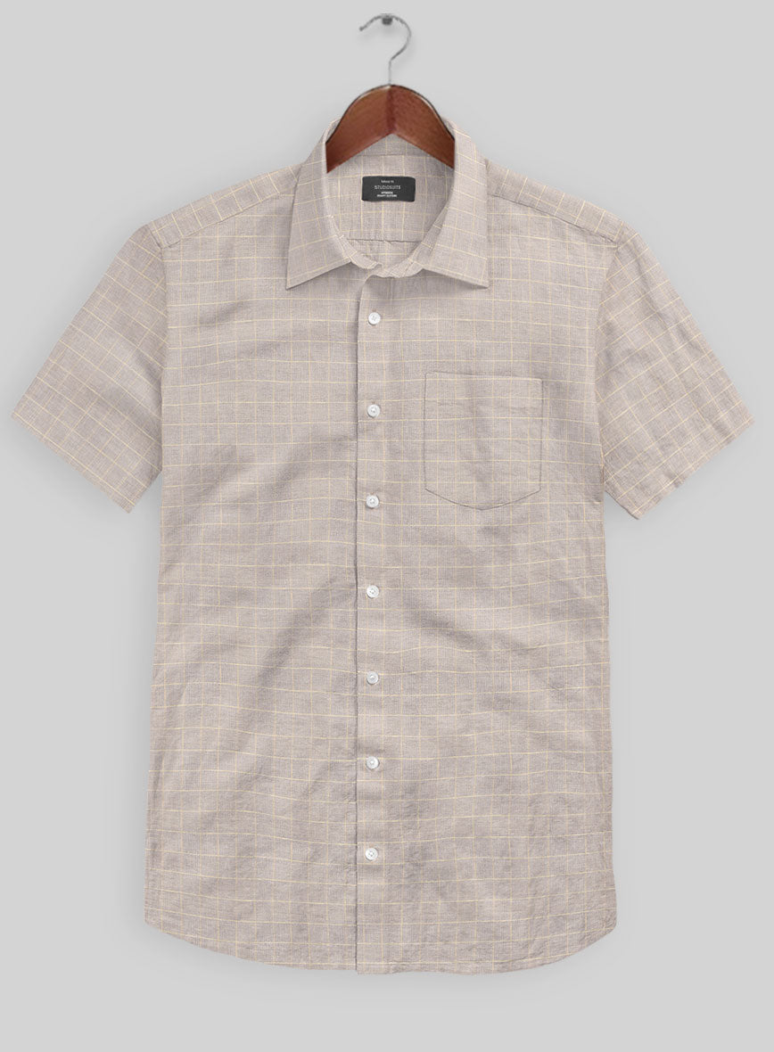 Beaver Checks Linen Shirt