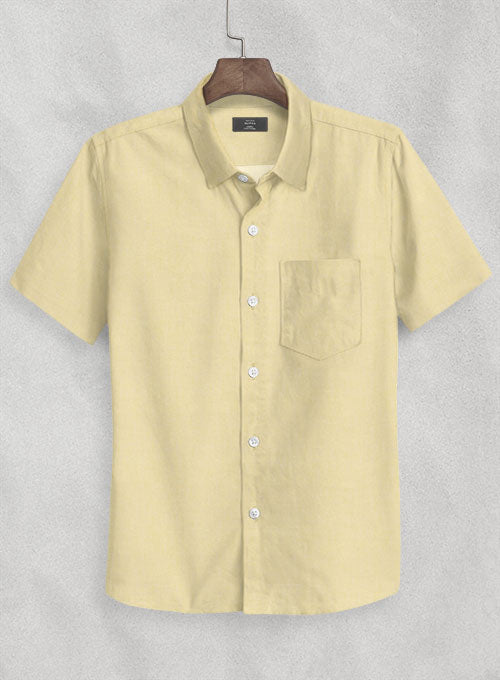 Beige Luxury Twill Shirt