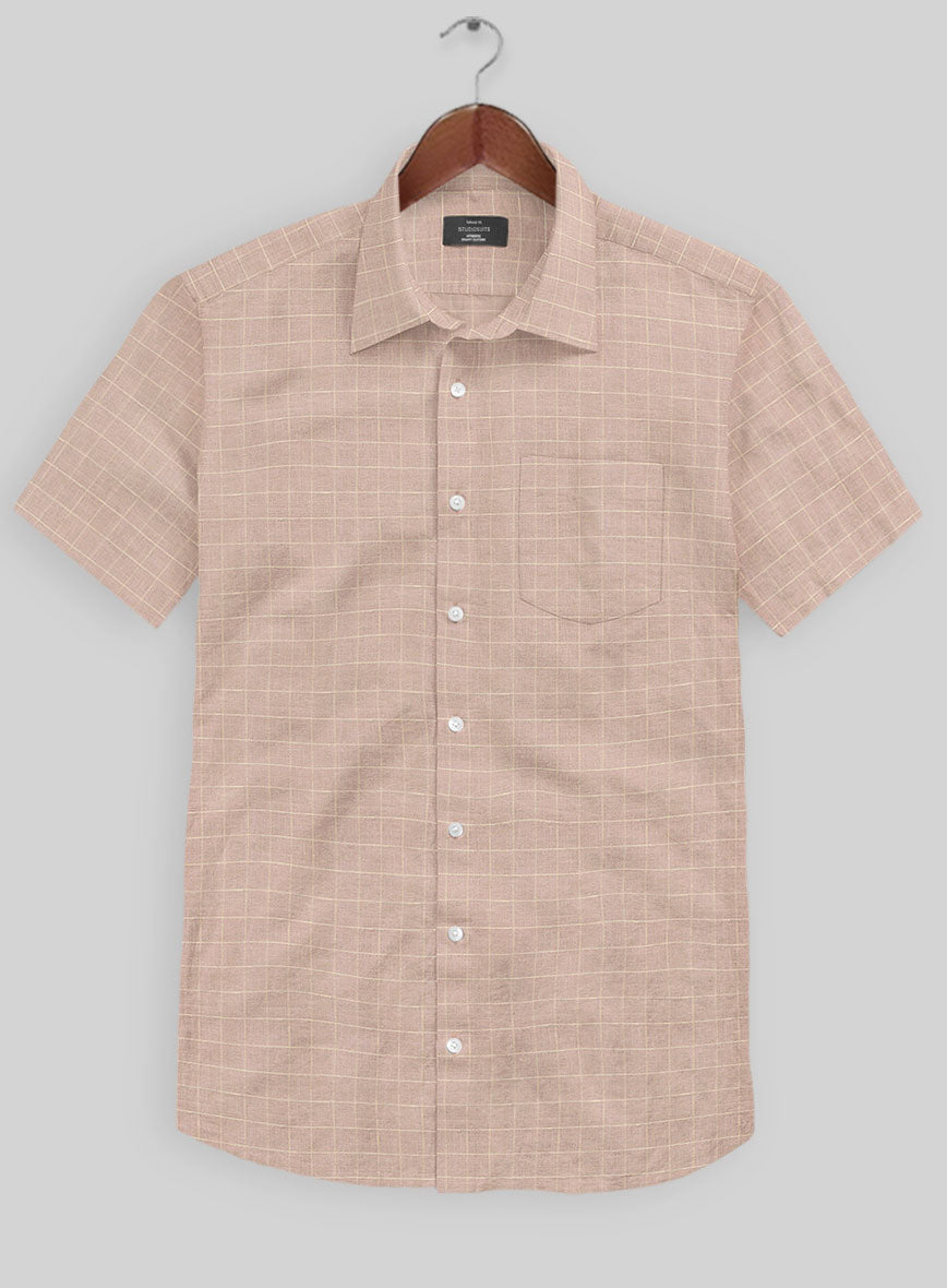 Brandy Rose Checks Linen Shirt