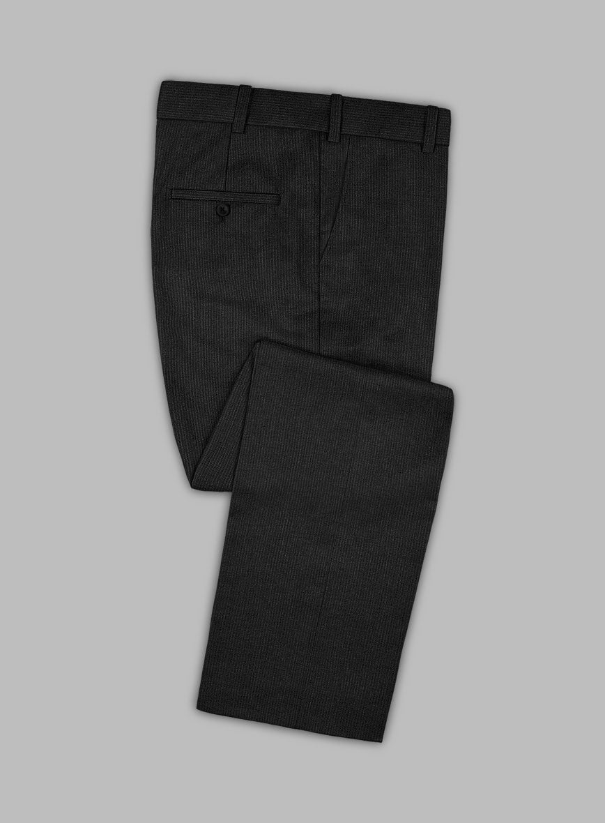 Bristol Black Micro Stripe Suit