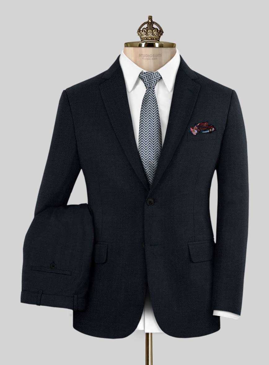 Bristol Blue Birdseye Suit