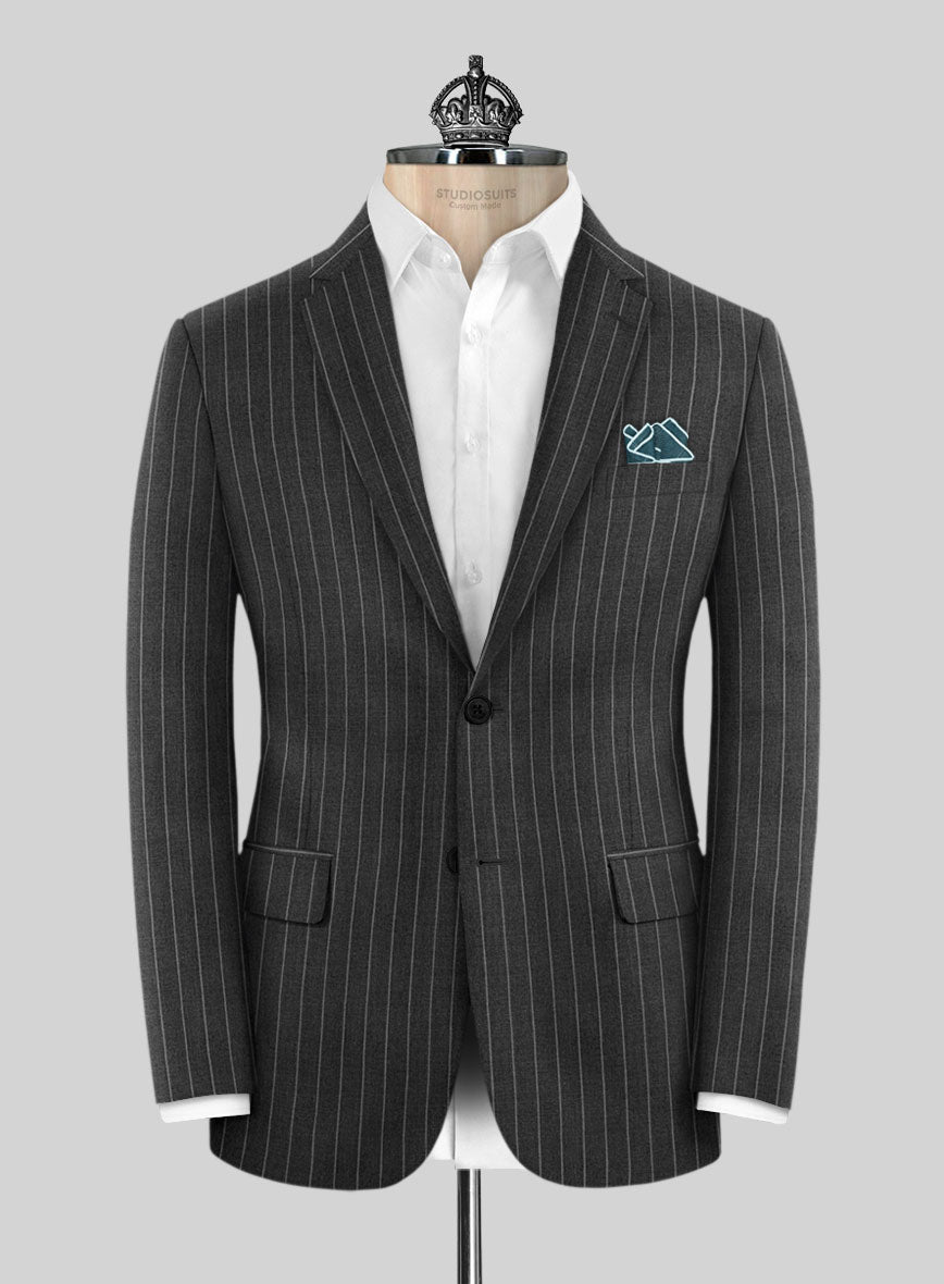 Bristol Gray Rope Stripe Jacket