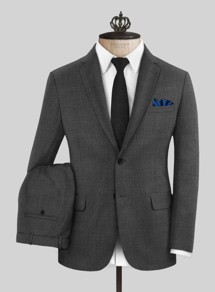 Bristol Gray Sharkskin Suit