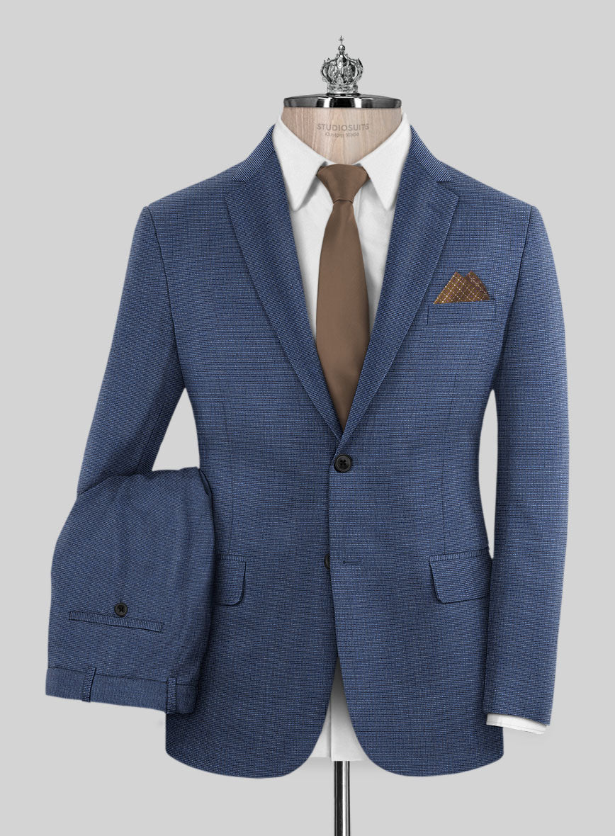 Bristol Nailhead Dusk Blue Suit