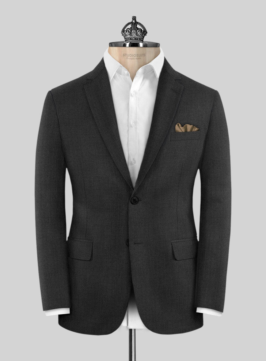 Bristol Charcoal Birdseye Suit