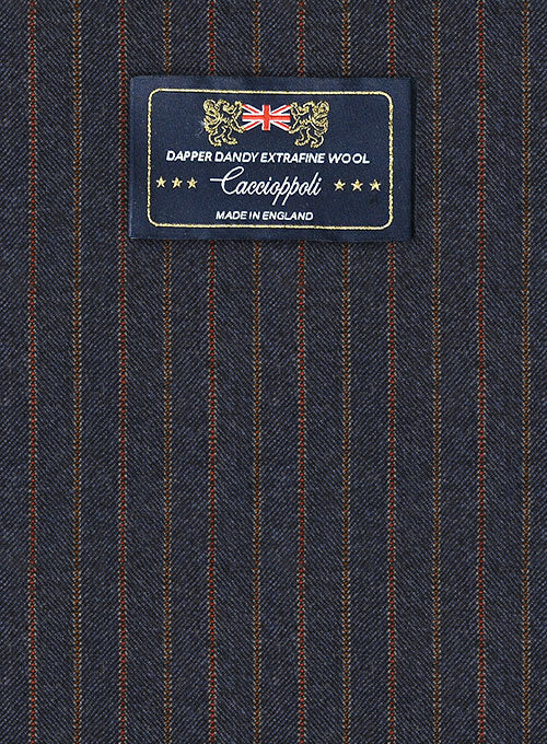 Caccioppoli Dapper Dandy Berno Regal Blue Wool Suit